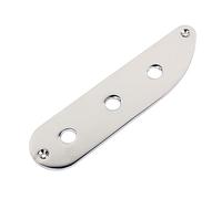 MOTHNUR Metal Control Plate for Tl Style Bass Guitar Electric Guitar Bridge Switch Panel with Smooth Edges and Screw Lightweight Replacement Part for Jb Accessories