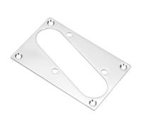 MOTHNUR Metal Silver Tl-style Guitar Pickup Mounting Ring Frame Replacement Part for Electric and String Guitars Trim Ring Accessory for