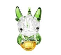 MOTHNUR Mini Chinese Dragon Statue Colored Glaze Figurine Desk Ornament for Home Office Decor Break-resistant Zodiac Sculpture Symbolizing Prosperity and Artistry