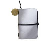 MOTHNUR Mini Pocket Notebook Matte Wax Black Portable School Supplies for Students and Office Workers Compact Notepad for Daily Notes Plans and Inspiration Travel Friendly Stationery Gift