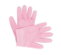 MOTHNUR Moisturizing Gel Hand Skin Gloves for Exfoliating and Nourishing Simple Care Tool for Dry Hands Essential Oil Infused Soft Pink Gloves for Home and Salon Use