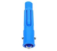 MOTHNUR Mop Handle Pole Adapter with Threaded Extension Tip Plastic Telescoping Mop Pole Connector with Spring Clip for Home and Commercial Cleaning Use