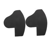 MOTHNUR Multi-use Hairline Shaping Card and Beard Edge Tool, Black Hairline Measurement and Barber Enhancement Cards for Precise Hair and Beard Maintenance, Suitable for Professional