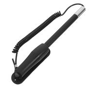 MOTHNUR Multifunctional Stylus Pen with Holder for Tablets and Touchscreen Devices Retractable Spring Design Precise Capacitive Touch Control Screen Friendly Black Pen for Car Dashboard