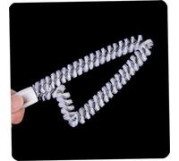 MOTHNUR Multipurpose Window Groove Cleaning Brush with Plastic Bristles Long Handle for Hard to Reach Corners and Crevices Reusable Household Gap Brush for Home and Office Dust Removal