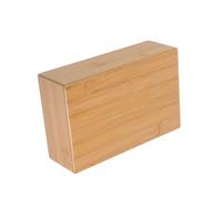MOTHNUR Natural Bamboo Yoga Brick for Home Fitness Yoga Auxiliary Tool Lightweight Wooden Training Block for Beginners and Advanced Practice