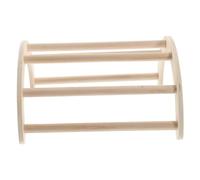 MOTHNUR Natural Wood Perch Play Stand for Parrots and Chickens Smooth Polished Chicken Roost Bar Safe Exercise and Training for Bird Coop Suitable for Various Bird Breeds