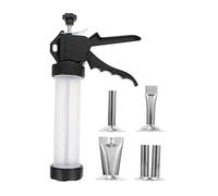MOTHNUR Non Rusting Manual Sausage Stuffer Steel Filler Tube Sausage Making Tool for Household Use Compact Lightweight Easy to Clean Meat Press Tool