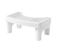 MOTHNUR Non-Slip Abs Toilet Stool for Adults and Bathroom Step Stool with Sturdy Design Multipurpose Footrest for Seniors and Safe Squatting Aid for Comfortable Toilet Use