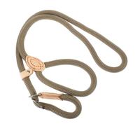 MOTHNUR Nylon Dog Leash Double Leads Adjustable Medium Dog Rope 14mm X 1.5m Military Green for Walking Running