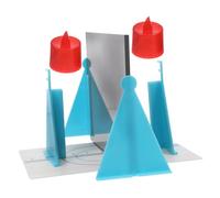 MOTHNUR Optical Reflection Experiment Kit for Physics Teaching Easy to Assemble Physics Optical for Demonstrating Reflection and Imaging Principles Complete Learning Aid for Students