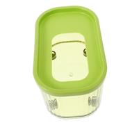 MOTHNUR Parrot Bird Bath Tub for Small to Medium Budgerigar and Finch, Matcha Green Plastic Birdcage Bathtub, Summer Shower Box for Indoor and Outdoor Bird Bathing