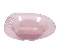 MOTHNUR Plastic Toilet Sitz Bath Basin for Women Postpartum Care Thickened Basin with Dual Handles Comfortable Curved Design for Elderly Disabled and Pregnancy Care Practical