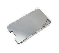 MOTHNUR Plate Aluminum Alloy Folding Stove Windscreen Outdoor Windshield for Camping -saving Wind Shield for Bbq Hiking Picnic Cooking Lightweight and Easy to Carry in Silver