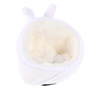 MOTHNUR Plush Small Animal Nest for Guinea Pigs and Hamsters Soft Cotton Pet Bed with Cozy Hideout Design Indoor Sleeping House for Rabbits and Small Pets