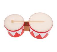 MOTHNUR Portable Drum Hand and Floor Play Connected Percussion Instrument for Preschool Musical Boy Girl Rhythm Bongos