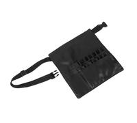 MOTHNUR Portable Makeup Brush Organizer Waist Bag for Women Solid Color Makeup Storage Pouch with Compartments for Mascara Lip Gloss Eye Pencils Professional Cosmetic Tool Holder