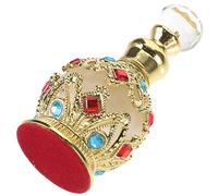 MOTHNUR Portable Mini Glass Perfume Bottle 15ml Refillable Travel Fragrance Dispenser Empty Pocket Perfume Holder for Essential Oils