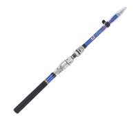 MOTHNUR Portable Telescopic Sea Fishing Rod Lightweight Soft-tailed Extension Rod with Metal Guide Rings Comfortable Anti-slip Grip for Beach and Sea Fishing