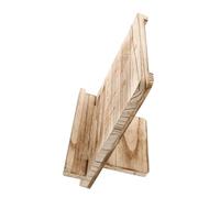 MOTHNUR Portable Wooden Music Stand Page Holder Desktop Book Holder for Sheet Music and Cookbooks Vintage Style for Reading and Document Organization