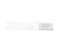 MOTHNUR Prepared Glass Microscope Slide with Label One Side Smooth Polished Edges Transparent Specimen Slide for Pathology Biology Education School and Lab Use