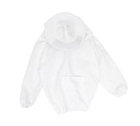 MOTHNUR Professional Beekeeping Suit Portable Protective Coat with Veil Hood for Men and Women UV Resistant Bee Clothing Comfortable Beekeepers Clothes for Safe Hive Work