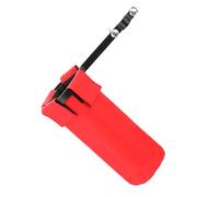 MOTHNUR Professional Red Drumstick Holder Bag with Hanging Design for Drumsticks and Accessories Portable Organizer for Practice Stage and Performance Use Convenient Storage for Drummers