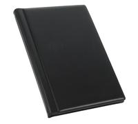 MOTHNUR PU Leather Coin Collection Album Book with Transparent Pockets for Commemorative Coin Storage Portable and Lightweight Holder Organizer for Collectors Black Hardcover