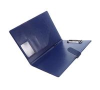 MOTHNUR PU Portfolio Folder with Clipboard and Multi Pocket Design Business Document Organizer and Legal Pad Holder Lightweight PU Leather File Organizer for Office and Resume Storage