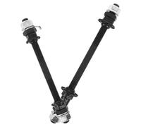 MOTHNUR Quick Release Bike Axle Set Front and Rear Steel Axle Kit for Mountain and Road Bikes High Strength Steel with Precision Bearings for Smooth Riding and Fit Replacement