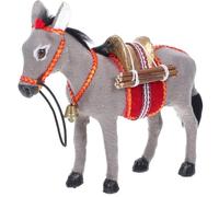 MOTHNUR Realistic Standing Donkey Figurine for Plastic Animal Model for Educational Play and Fine Motor Skill Development Miniature Donkey Ornament for Home and Classroom Use Random Color