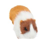 MOTHNUR Realistic Synthetic Fur Guinea Pig Model Figurine Lightweight Animal for Teaching Aid Desktop Decoration Garden Ornament