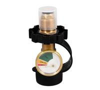 MOTHNUR Reducing Regulator Connector for Home Use Metal Gas Pressure Relief Adapter with Safety Automatic Shutdown Easy to Install Reduced Pressure Connector Compatible with North American