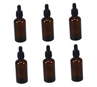 MOTHNUR Refillable Dropper Bottles 6 Piece Set Perfume Sub Bottle Liquid Dropper Bottle Essential Oil Dispenser Glass Dropper Bottles
