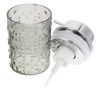 MOTHNUR Refillable Foaming Soap Dispenser Pump Bottle with Ergonomic Press for Hand Soap Facial Cleanser and Body Wash Clear Transparent Design for Bathroom and Kitchen Use