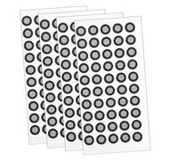 MOTHNUR Reflective Film Marking Point for 3d Scanning Devices High Reflectivity Tear-resistant 0.15mm Thickness 50pcs Per Sheet, 4 Sheets Marker Points for Precise Scanning