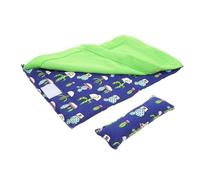 MOTHNUR Reptile Sleeping Bag Lizard Bed Soft Warm Cotton Material Portable Habitat Hideout with Pillow and Blanket for Indoor Pet Use Suitable for Bearded Dragon Gecko Rat and Small