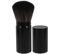MOTHNUR Retractable Large Compact Blush Brush Makeup Tool Metal Tube Loose Powder Brush for Women Travel Face Blending and Finishing