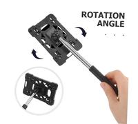 MOTHNUR Retractable Telescopic Pole Card Holder for Car Parking Payment Vehicle-friendly Gate Access Tool Convenient Community Toll Rod for Easy Parking Card Use