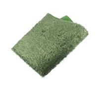 MOTHNUR Reusable Reptile Terrarium Carpet Mat Double-sided Absorbent Fake Lawn for Turtles Snakes Lizards Amphibians Natural-looking Crawl Pets Habitat Liner