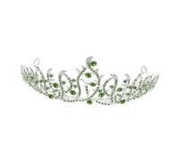 MOTHNUR Rhinestone Bridal Crown for Women Lightweight Comfortable Fit Elegant Princess Tiara Headband for Wedding Birthday Party Costume Accessories