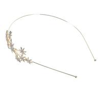 MOTHNUR Rhinestone Star Headband for Women Comfortable Non-slip Alloy Hairband Wedding Bridal Party Hair Accessory Fashionable Headpiece