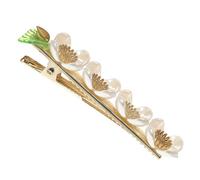 MOTHNUR Seashell Hair Clips Mermaid Flower Hairpin Barrette Rhinestone for Women Girls
