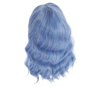 MOTHNUR Short Wavy Curly Wig Shoulder Synthetic Heat Resistant Bob for Women Stylish Mid Wigs Suitable for Party Cosplay and Daily Use