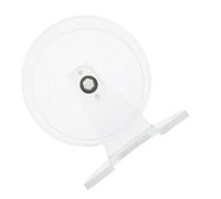 MOTHNUR Silent Small Pet Exercise Wheel with Stand Quiet Spinner for Hamsters Gerbils Mice Spacious Multi-directional Running Surface Encourages Active and Easy Cage Installation