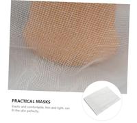 MOTHNUR Skin Management Facial Gauze Thin Beauty Masks for DIY Skincare Soft Breathable High Absorption White Gauze for Home and Salon Use