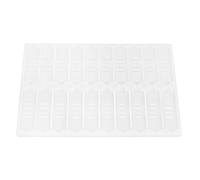 MOTHNUR Slot Microscope Slides Staining Tray Plastic Storage Rack for Experiments Quick Drying Slide Holder Board Prevents Shifting Efficient Laboratory Use
