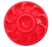MOTHNUR Slow Feeder Dog Bowl for Healthy Eating PP Material Stable Flat Base Lightweight Portable Pet Food Dish for Dogs and Cats Anti-gulping Slow Food Bowl