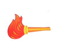 MOTHNUR Small Simulation Torch Prop for Sports Competitions and Cosplay Felt and Paperboard Material for Parties Stage Performances Camping and Themed Events Creative for Boys and Adults