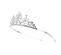 MOTHNUR Snowflake Crown Hairband for Lightweight Alloy Tiara Headdress Birthday Party Dress Up Accessory Comfortable and Fashionable Headwear